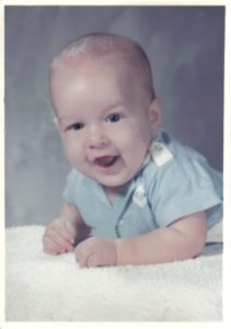 John, at 3 months old